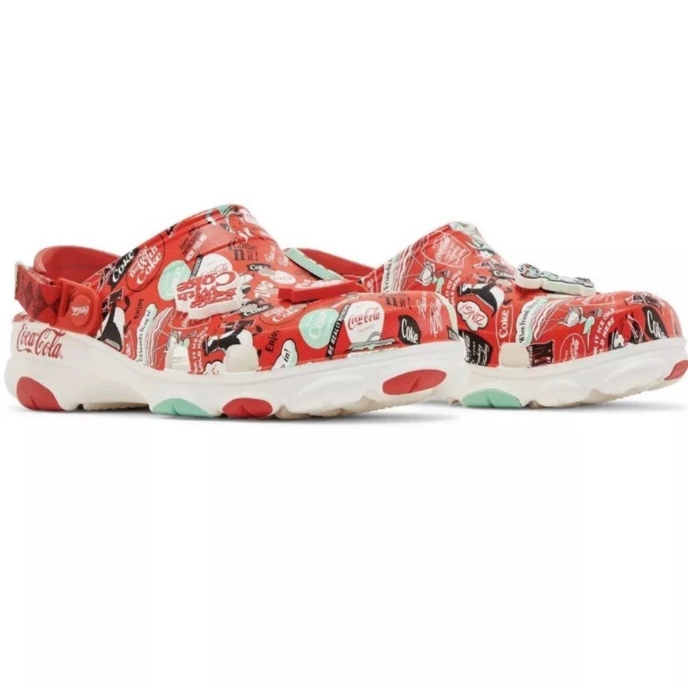 New CROCS Mens COCA COLA ALL-TERRAIN CLOG 209312 WHITE M8/W10 - Picture 6 of 6